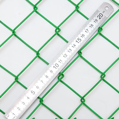 Сетка-рабица в полимере 40×2.4 мм 1.5×10 м зелёная опт фото 1