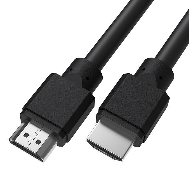 Кабель 0.5m HDMI 1.4, 30/30 AWG, FullHD, Ethernet 10.2 Гбит/с, 3D, экран Кабель 4PH-50510 фото 1