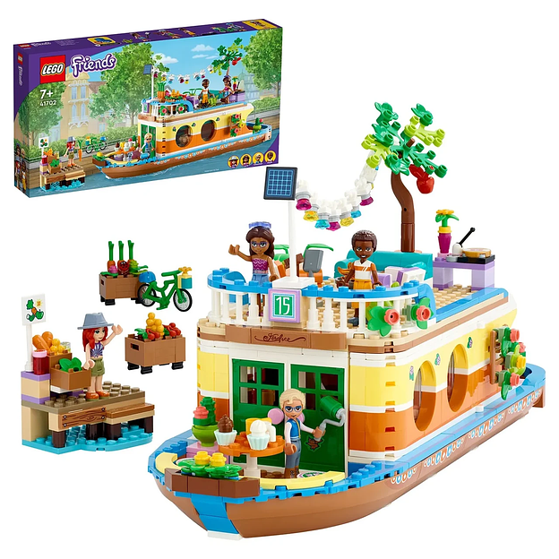 Конструктор LEGO Friends Плавучий дом на канале 41702 фото 1