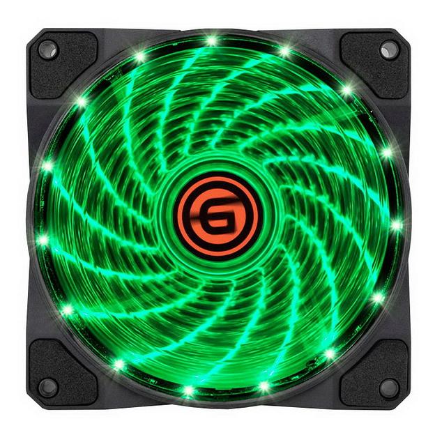 Вентилятор LED 12LG15 (зеленый) (108309) фото 2