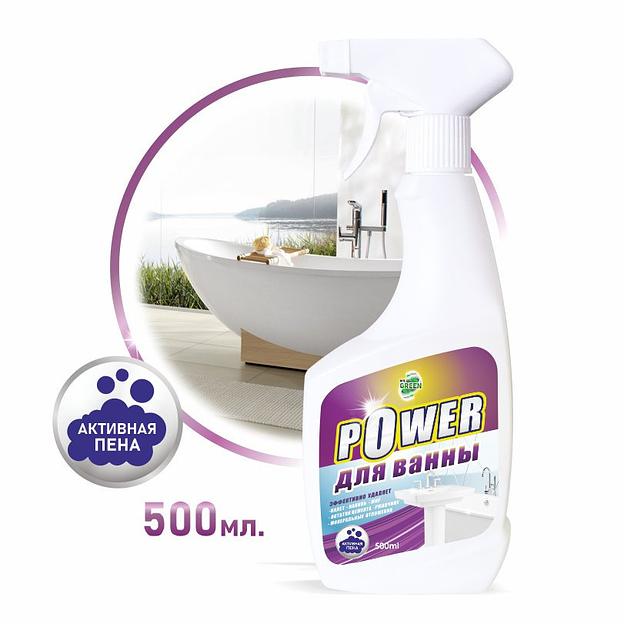 Кислотное моющее средство для ванны Mr.Green «Power» 0,5 л фото 1