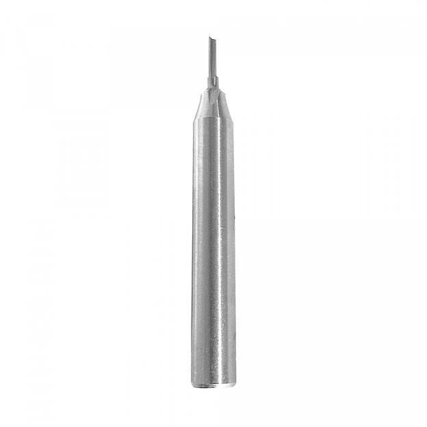 Твердосплавная фреза пазовая DELTATOOLS прямой нож D1,5✕5 L=53 S=6 Z2 фото 1