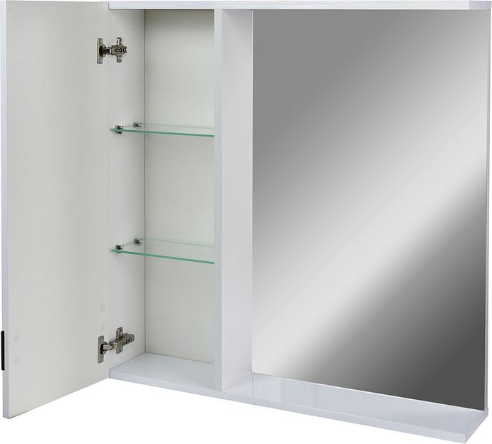 Зеркало-шкаф Канны 75 DORATIZ 2711.214, левый, белый фото 3