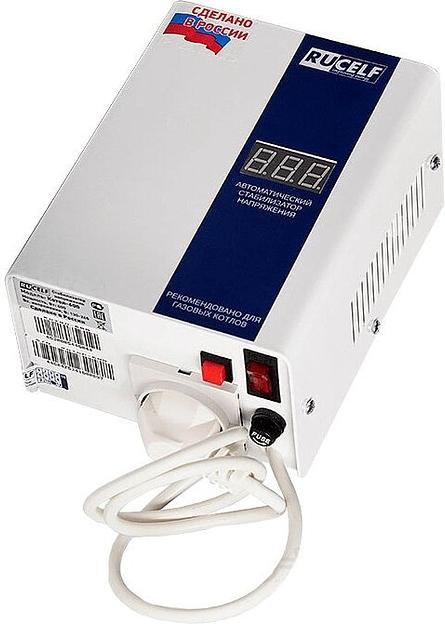 Стабилизатор напряжения Rucelf Котел-400 0.4кВА однофазный белый фото 3