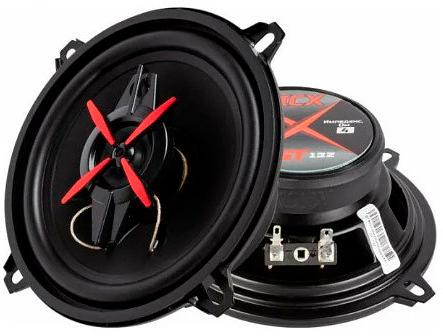 Колонки автомобильные Kicx ST 132 80Вт 89дБ 4Ом 13см (5дюйм) (ком.:2кол.) коаксиальные трехполосные фото 1