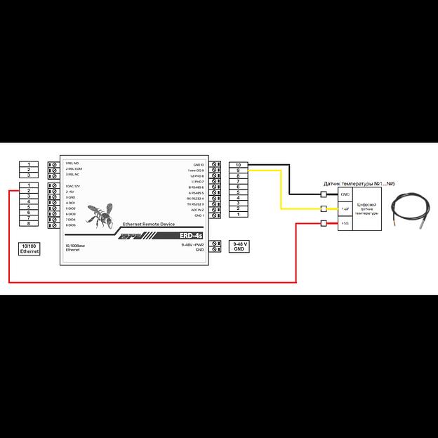 Датчик температуры цифровой SNR-DTS-2 фото 2