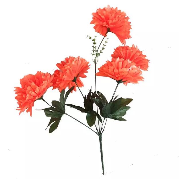 Букет с шафранами на 5 голов 53см 282-498 фото 5