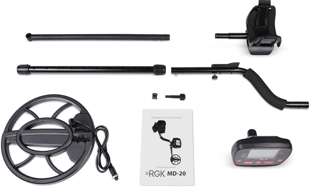 Металлоискатель RGK MD-20 черный (754880) фото 7