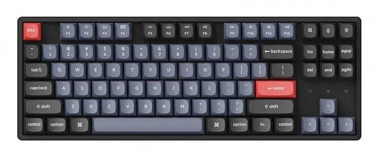 Клавиатура Keychron K8P-J1 Pro Red Switch RGB Hot-Swap Gateron G pro Mechanical Wireless QMK K8PJ1_KEYCHRON фото 1