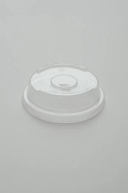 Крышка плоская  ПЛЮС ПЭТ б/о прозрачная опт  фото 1