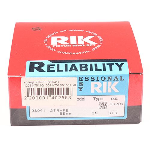 Кольца поршневые (28041) Riken фото 1