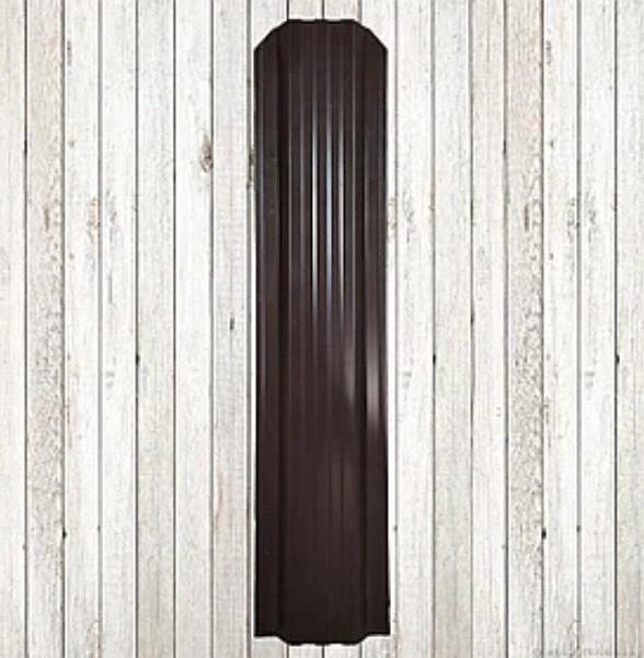 Штакетник Stynergy «Rall 8017 глянец» металлический ОПТ фото 1