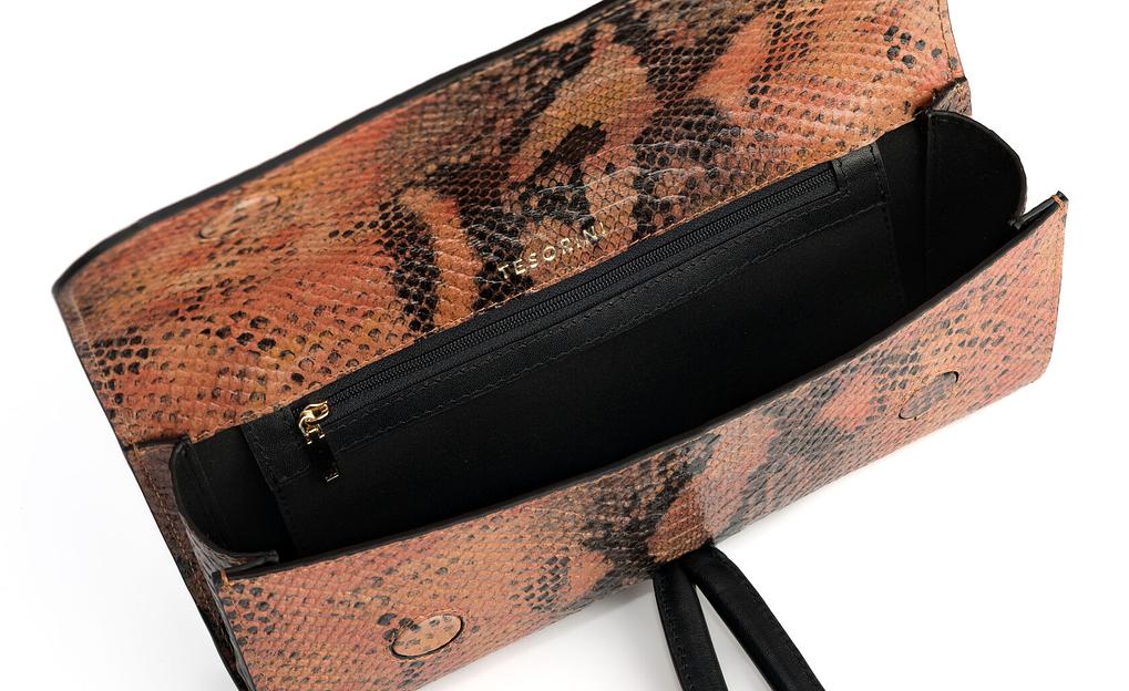 Сумка женская «Ruby» рыжая ОПТ фото 4