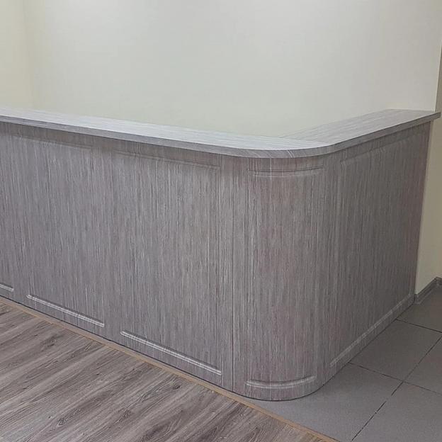 Изготовление стойки администратора (ресепшен) на заказ фото 6