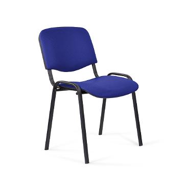 Стул офисный "ИЗО black", металлический каркас фото 5