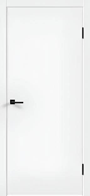 Межкомнатная дверь эмаль глухое без притвора, белый 800х2000 мм фото 1