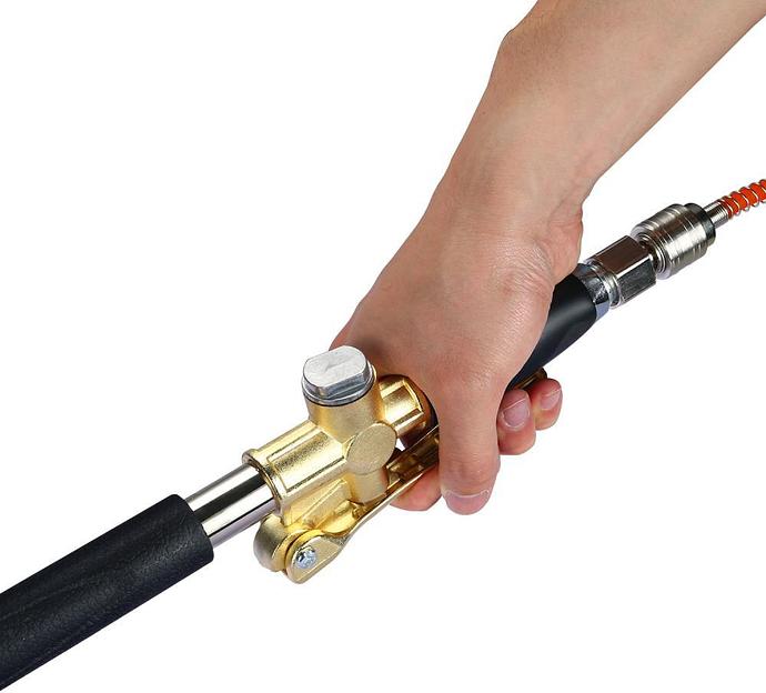 Ковш штукатурный Zitrek HG-01 400л/мин бак:3.5л серебристый/черный фото 3