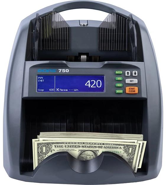 Счетчик банкнот Dors 750 RUS3 мультивалютный SYS-052632 фото 3