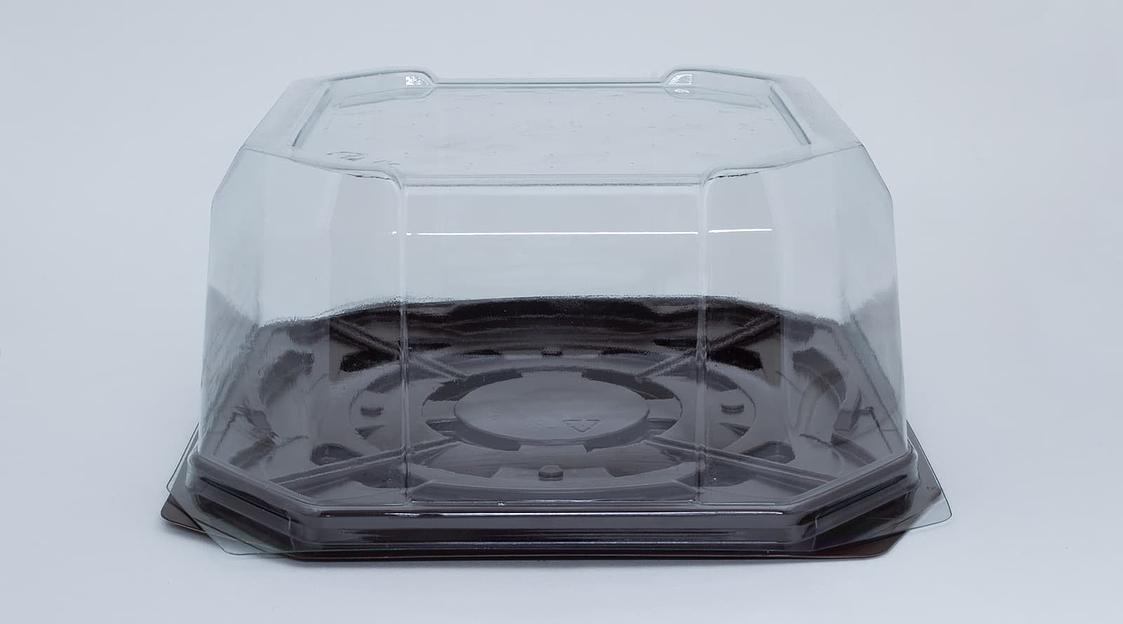 Упаковка для квадратных тортов Коррекс УТ-200/100 ОПТ фото 1