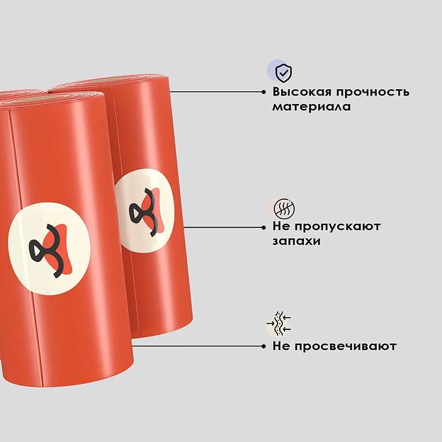 Компостируемые пакеты для выгула собак ОПТ фото 3