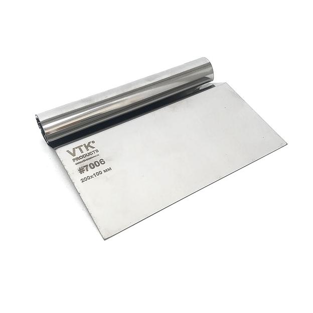 Шпатель скребок 200х100 мм нержавеющая сталь фото 1