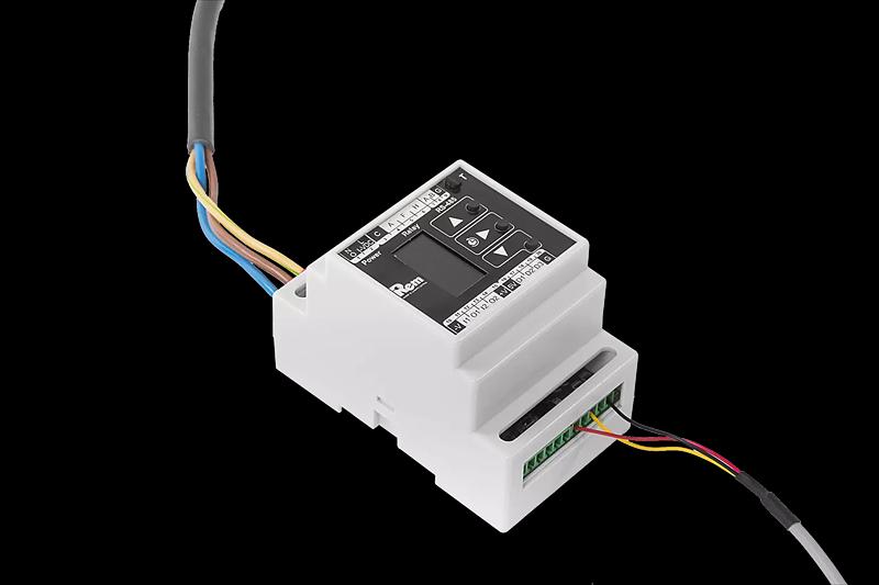 Модуль управления микроклиматом цифровой, для установки на DIN-рейку, питание 230 VAC, с ЖК-дисплеем (R-MC2-DMTH) фото 2