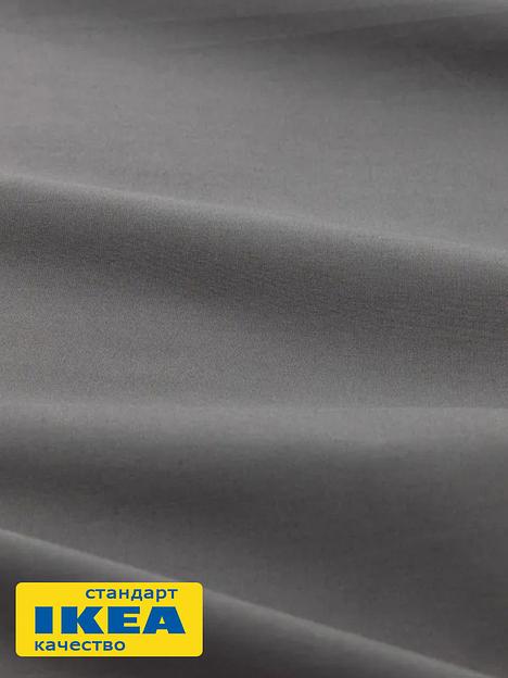 Простыня на резинке УЛЬВИДОРО (ИКЕА УЛЛЬВИДЕ) 160x200, серый, поплин KL-30336954 фото 5