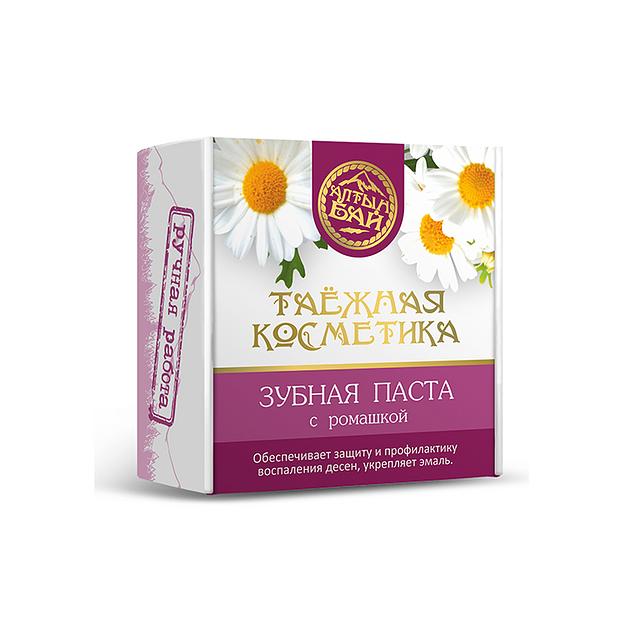 Зубная паста с ромашкой Алтын Бай 25 г «Таёжная косметика», опт фото 3