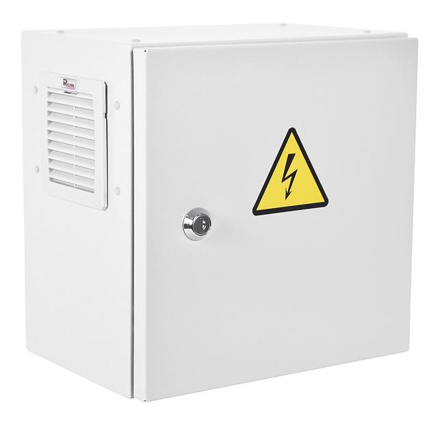 Шкаф серверный ЦМО Эконом (ШТВ-НЭ-3.3.21-3ВВА-Т1) настенный 7U 300x210мм пер.дв.стал.лист задн.дв.спл.стал.лист несъемн.бок.пан. серый 180мм 9кг 300мм IP54 уличный всепогодный с вентилятором с нагревателем укомплектованный 60Вт фото 1