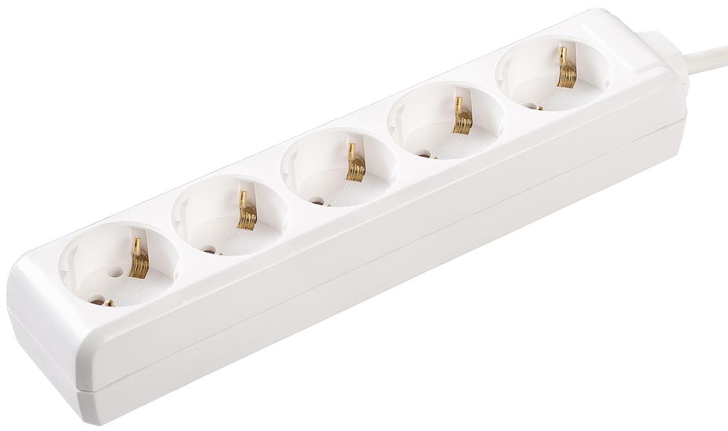 Iek WYP10-16-05-05-Z-N Удлинитель У05 5 мест 2 Р + P Е /5метров 3х1мм2 16А/250 IEK фото 1