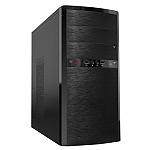 Корпус MiniTower Powerman ES722 Black PM-400ATX 2*USB 2.0,HD,Audio mATX (6111491) фото 2