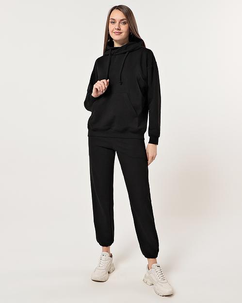 Толстовка и штаны женские черные № 107, 32 фото 2