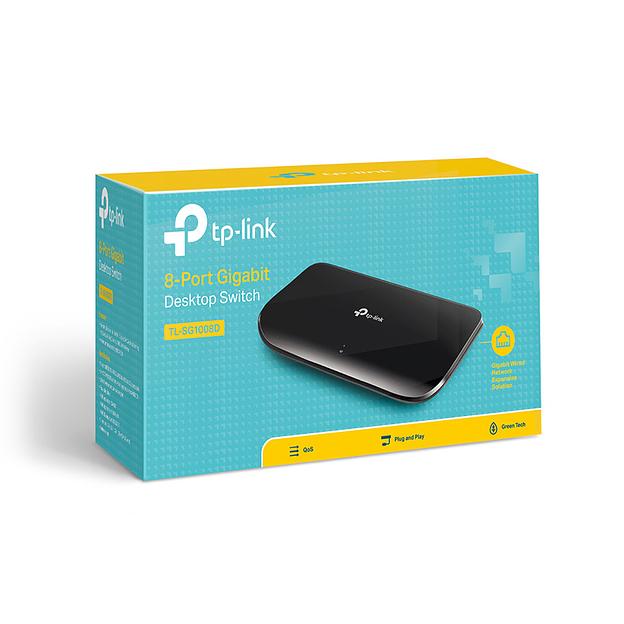 Коммутатор TP-Link TL-SG1008D фото 3