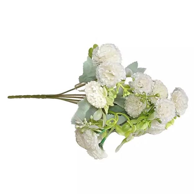 Букет гвоздички 15 голов на 5 веток 28см фото 5