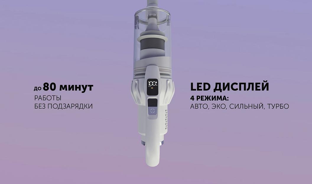 Пылесос Polaris IQ Home PVCS 4070 600Вт белый/белый фото 6
