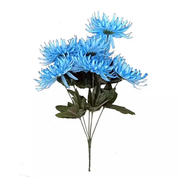 Букет с васильками на 6 голов 42см 461-748 461-750 фото 1