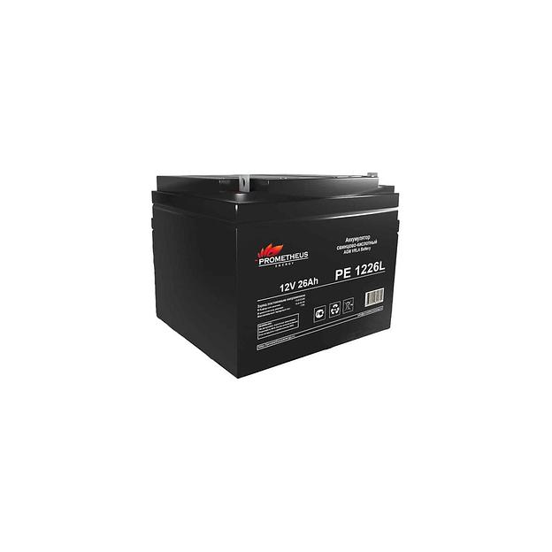 Аккумуляторная батарея PROMETHEUS ENERGY PE 1226L для ИБП 12В, 26Ач фото 1