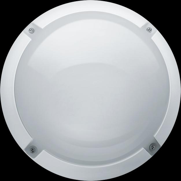 Светильник светодиодный ДБП-8w 4000К 700Лм IP65 круглый пластиковый белый Navigator Group 20985 фото 1