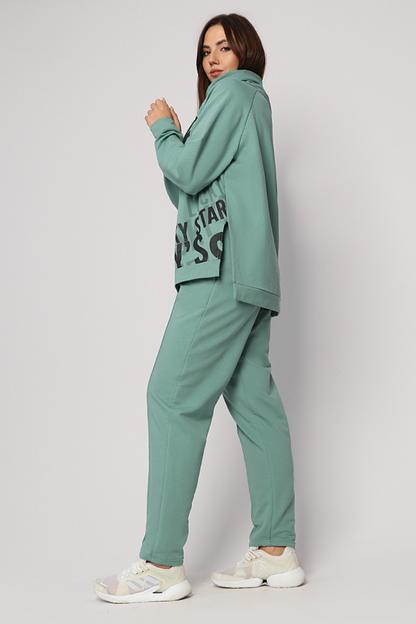 Женский сортивный комплект Style Magro «Sky», хаки, опт фото 3