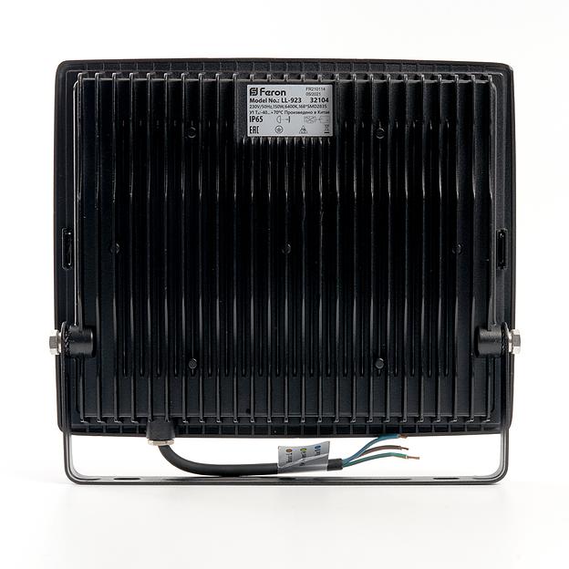 Прожектор светодиодный ДО-150w 6400К 14250Лм IP65 черный фото 2