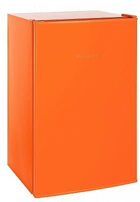 Холодильник Nordfrost NR 403 OR оранжевый однокамерный 100/11л морозилка сверху фото 1