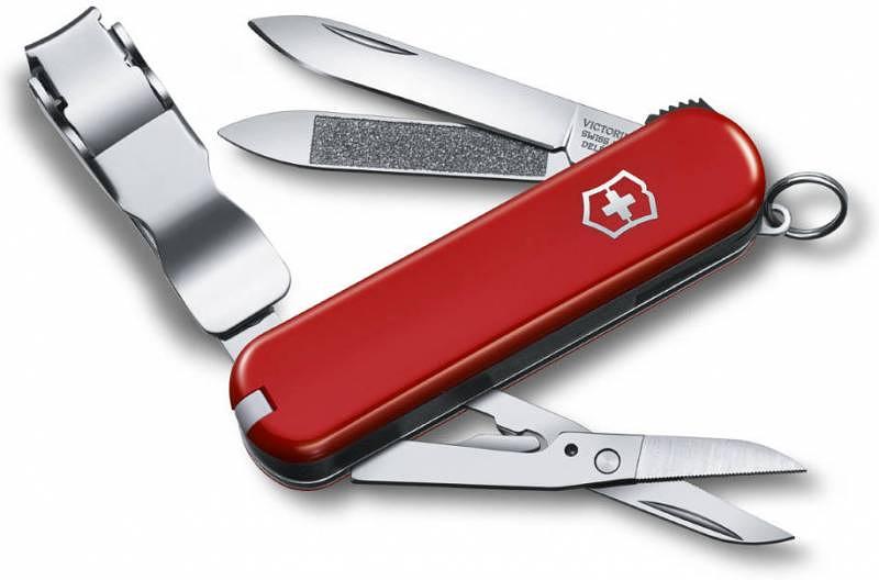 Нож перочинный Victorinox NailClip 580 (0.6463) 65мм 8функций красный фото 1