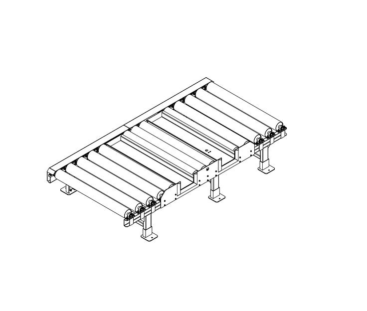Рольганг поперечный под погрузчик Р01А04 фото 3