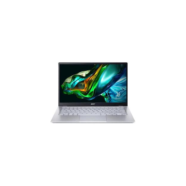 Ноутбук Acer Swift Go 14 SFG14-41-R7EG 14", IPS, AMD Ryzen 7 7730U 2ГГц, 8-ядерный, 16ГБ LPDDR4x, 1ТБ SSD, AMD Radeon Graphics, Windows 11 Home, серебристый [nx.kg3cd.002] фото 1