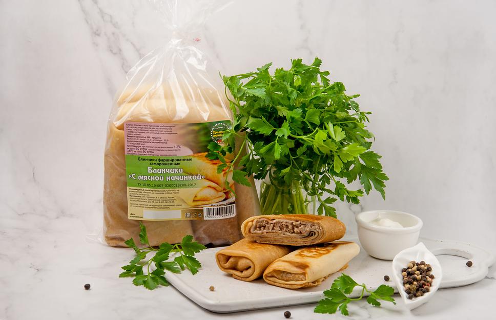 Блинчики с печеночным паштетом 1 кг опт фото 1