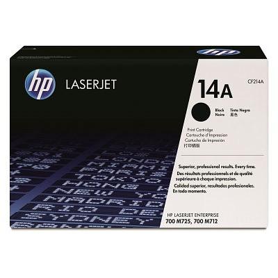 Картридж лазерный HP 14A CF214A черный (10000стр.) для HP LJ 700/M712 фото 1