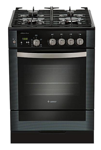Плита Газовая Gefest ПГ 6500-03 0044 черный реш.чугун фото 1