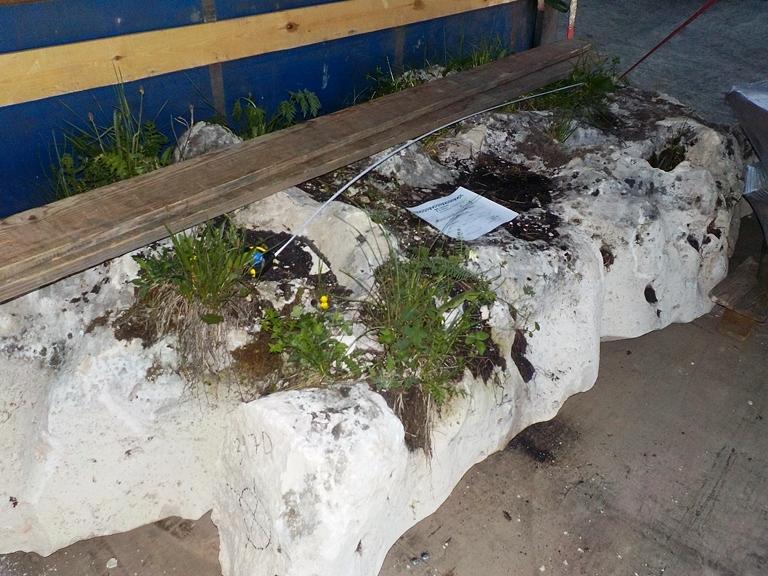 Валун известняк Капель белый /тн (2200-3000 мм) фото 1