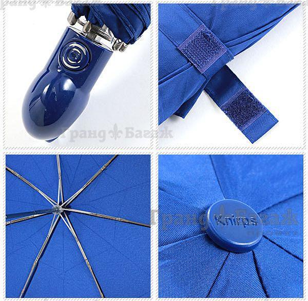 Зонт-автомат Knirps 806 Floyd Duomatic BLUE 89806121 фото 4