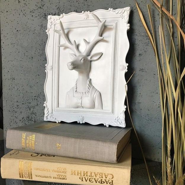 Настенный декор «Голова лося», опт фото 1